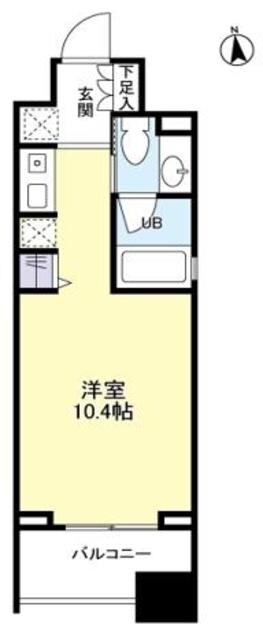 パークフラッツ中目黒の物件間取画像