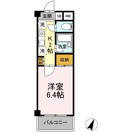 PARK K-1の物件間取画像