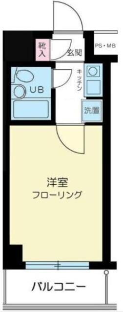 グローリア初穂椎名町の物件間取画像