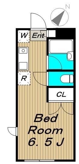 エスポワールMの物件間取画像