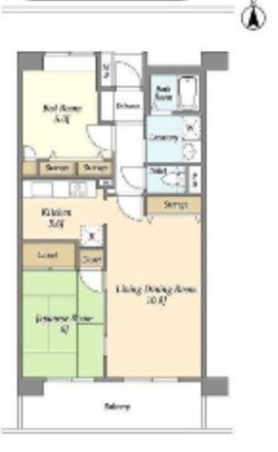 UURコート白鷺の物件間取画像