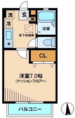 エトワール徳丸の物件間取画像