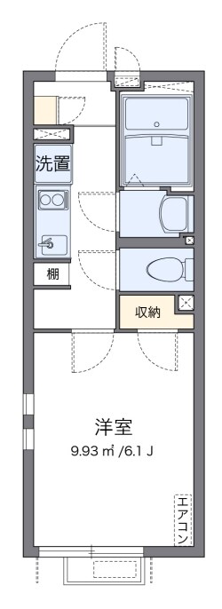 クレイノル ディネの物件間取画像