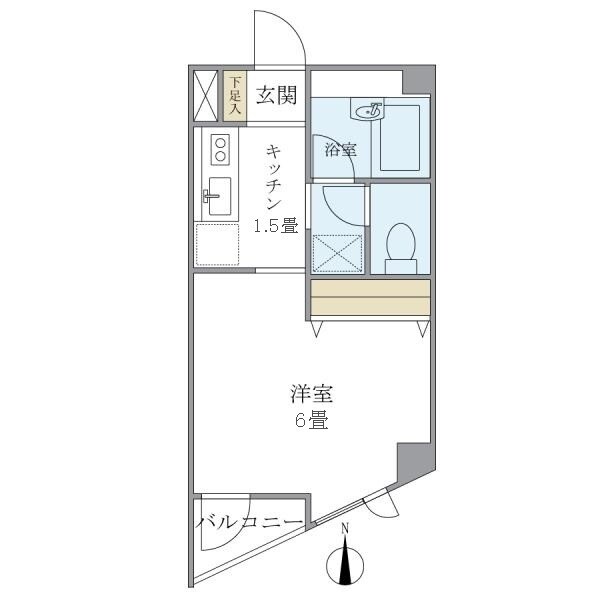 ヒルズガーデンの物件間取画像