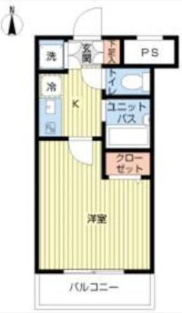 スカイコート練馬桜台の物件間取画像