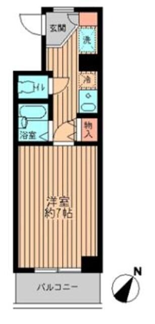 ルミエール巣鴨の物件間取画像