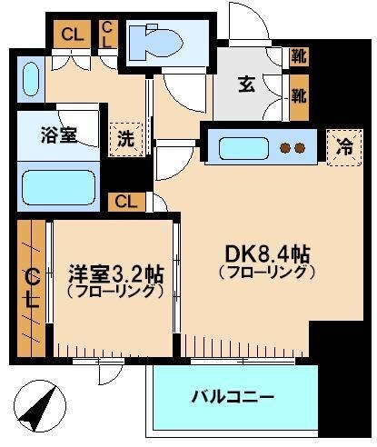 La Douceur巣鴨の物件間取画像