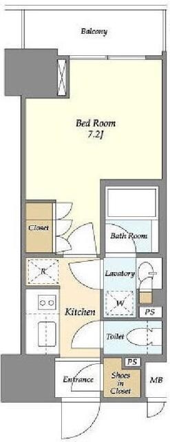 ラティエラ板橋の物件間取画像