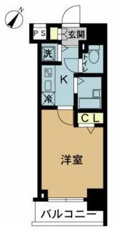 スカイコート池袋第7の物件間取画像