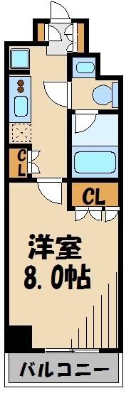 エスティメゾン赤羽の物件間取画像