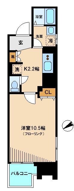 アクシス池袋の物件間取画像
