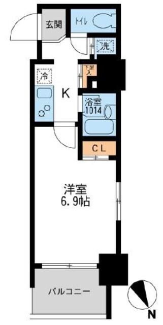 アーデン板橋の物件間取画像
