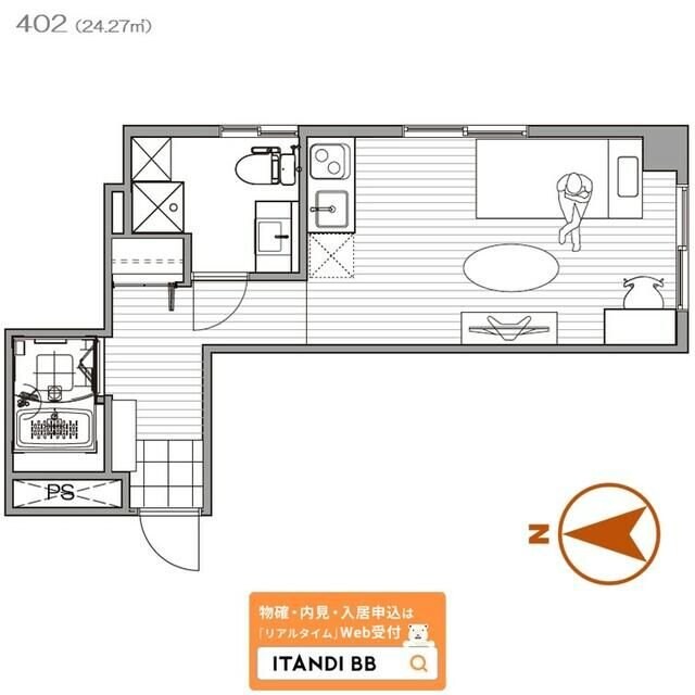 リフィオ王子の物件間取画像