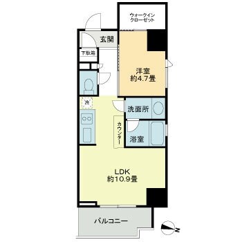 ベルファース本郷弓町の物件間取画像