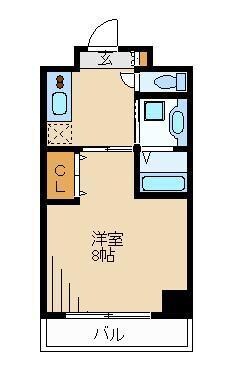 ヴェルデ王子IIの物件間取画像