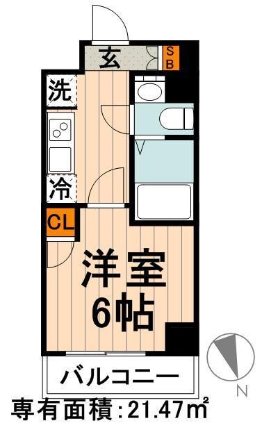 コンフォリア春日富坂の物件間取画像
