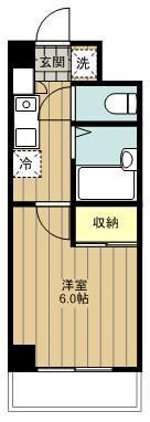 スカイコート目白の物件間取画像