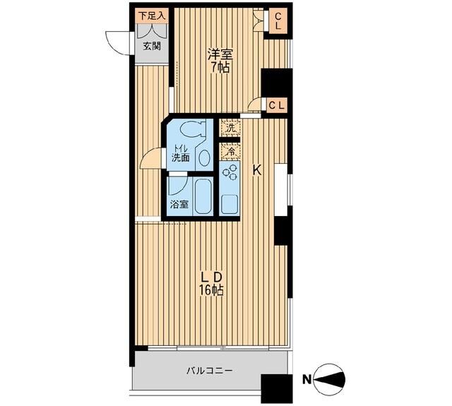 ドゥーエ清澄白河の物件間取画像