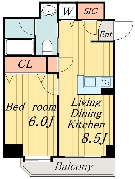 UNREVE秋葉原の物件間取画像