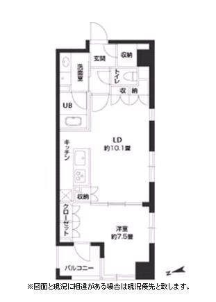 パークキューブ銀座イーストの物件間取画像