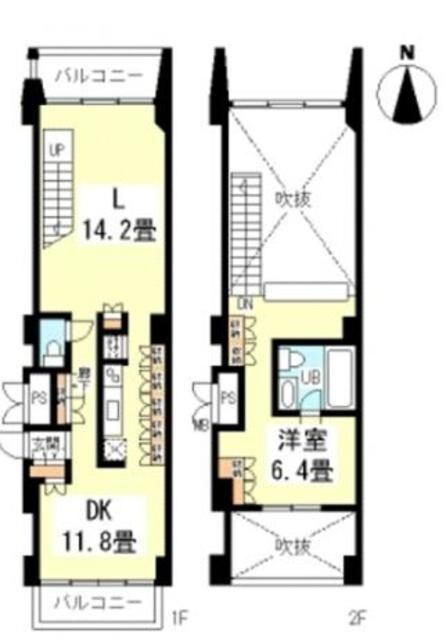 N3ユニテの物件間取画像