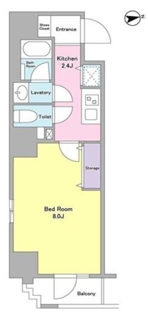 メゾン・ド・ヴィレ本郷3丁目の物件間取画像