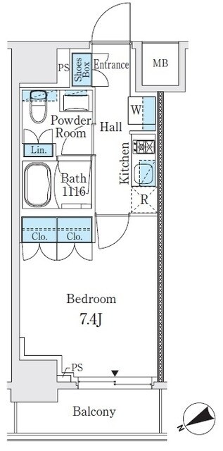 プライマル御茶ノ水の物件間取画像