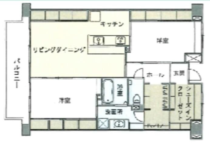 アムカスの物件間取画像