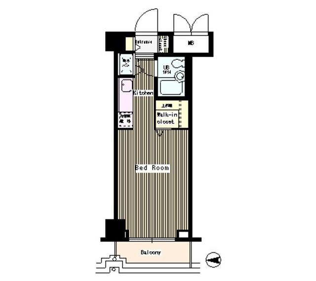 松本ビルの物件間取画像