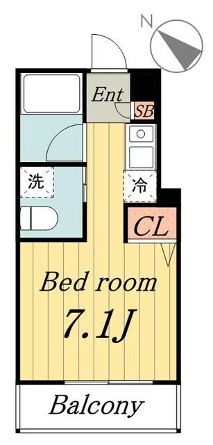 デュオメゾン北千住の物件間取画像