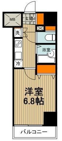 スパシエスタイル住吉の物件間取画像