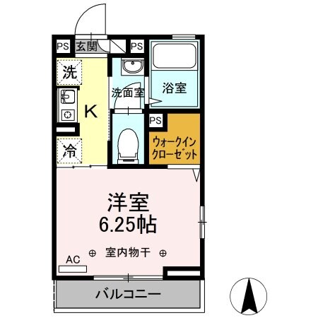 コンフォール高砂の物件間取画像