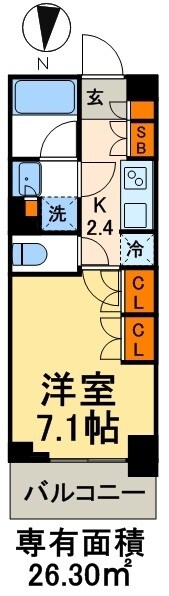 パークアクシス錦糸町・親水公園の物件間取画像