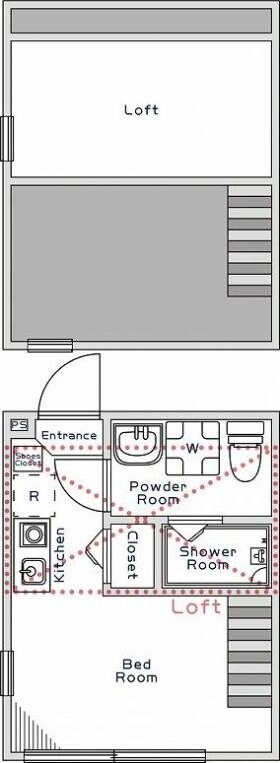 グランドソレーユ西新井の物件間取画像