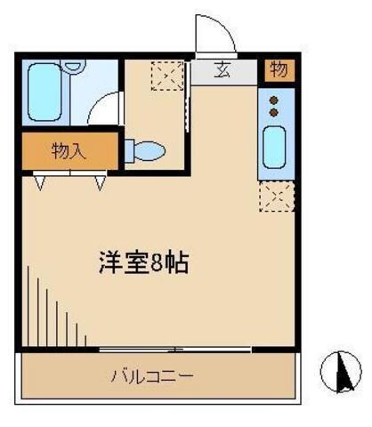 プレミールセゾンの物件間取画像