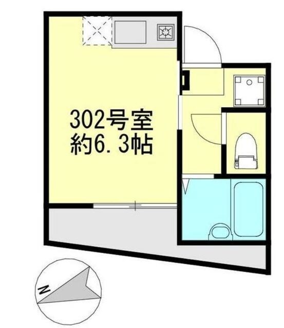 ミレアビターレ北千住の物件間取画像