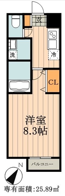 サンハイムの物件間取画像