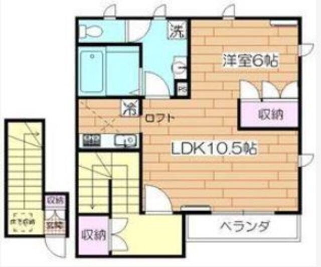 T&Kとねりの物件間取画像