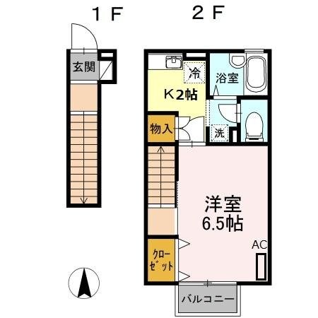 プレミールの物件間取画像