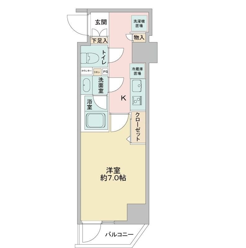 CAVANA浅草の物件間取画像