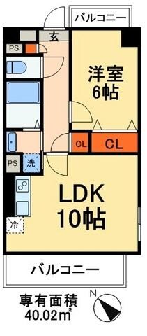 ラフィネットの物件間取画像