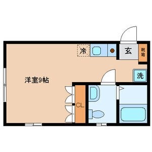 いなほハイツの物件間取画像