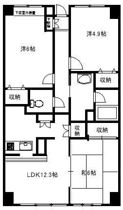 カトレアの物件間取画像