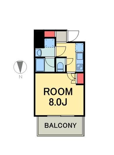 コンフォリア大島の物件間取画像
