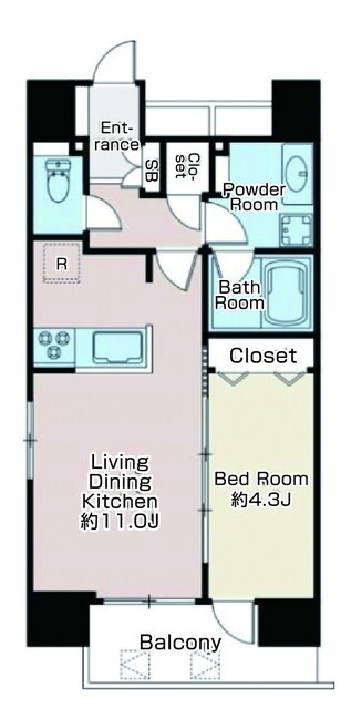 ミュプレ根岸の物件間取画像