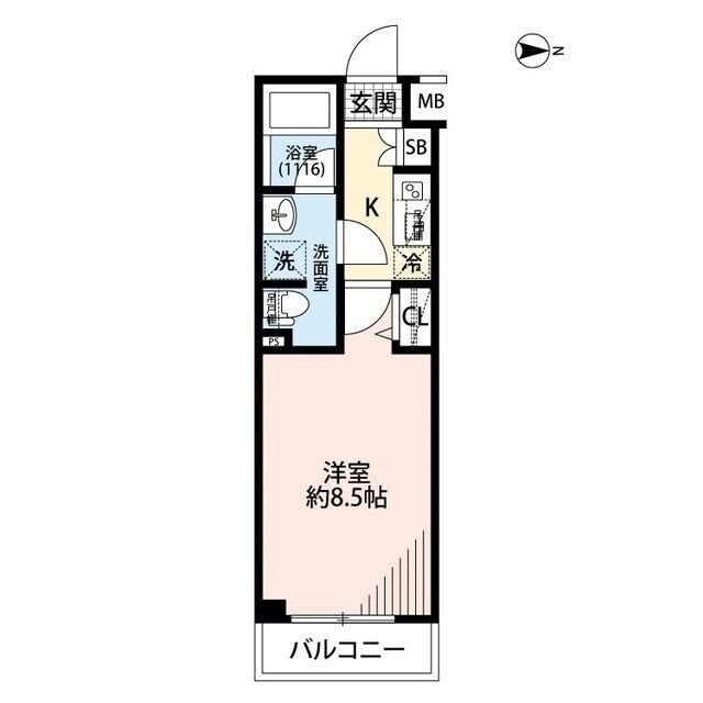 プレール・ドゥーク東雲IIの物件間取画像