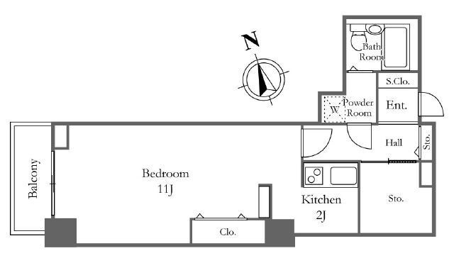 リバーシティ21新川の物件間取画像
