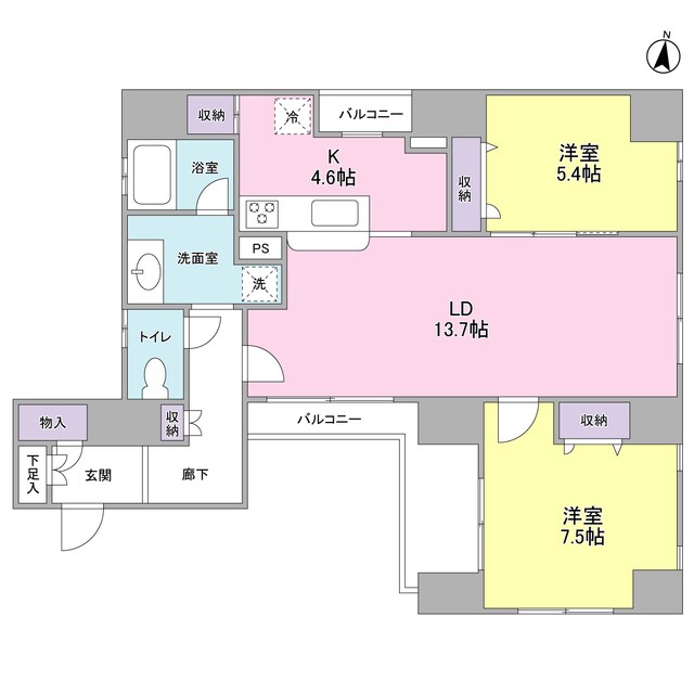 ロイヤル トーリータワーズの物件間取画像