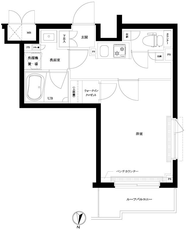 ルーブル赤羽台の物件間取画像