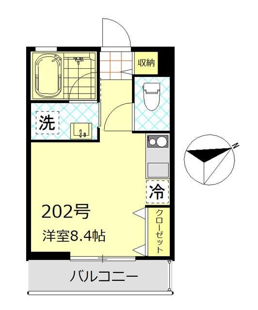 West Side赤羽の物件間取画像